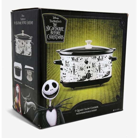 The Nightmare Before Christmas Characters 7-Quart Slow Cooker Crockpot BNIB Pot - Picture 7 of 9